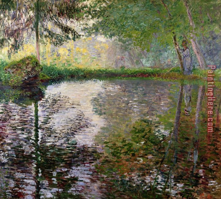 Claude Monet The Lake at Montgeron